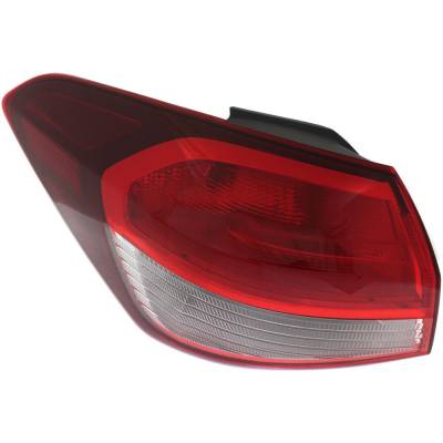 Rareelectrical - Halogen Tail Light Assembly Left Driver Side Outer Compatible With 2017-2018 Kia Forte S 2.0L Lx - Image 5