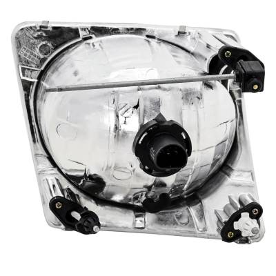 Rareelectrical - New Left Halogen Headlight Compatible With Ford Explorer Sport Base 4.0L 2001 2002 2003 By Part - Image 2