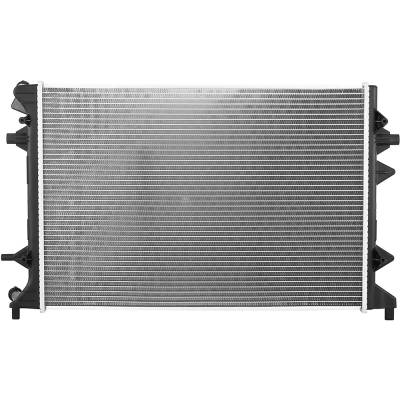 Rareelectrical - Radiator Assembly Compatible With 2017-2018 Volkswagen Jetta 2016-2018 1.4L L4 1395Cc 13664 - Image 3