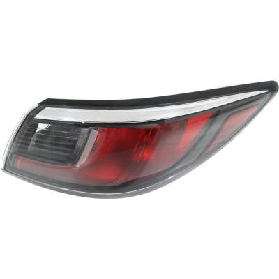 Halogen Tail Light Assembly Passenger Side Compatible With 2016-2020 Toyota Yaris L Toyota Yaris Le