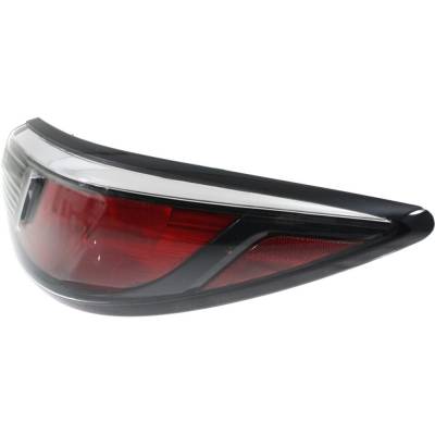 Rareelectrical - Halogen Tail Light Assembly Passenger Side Compatible With 2016-2020 Toyota Yaris L Toyota Yaris Le - Image 3