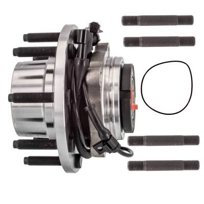 Front Hub Bearing Assembly Compatible With 1999-2005 Ford F-250 Super Duty Excursion 4-Lug Abs