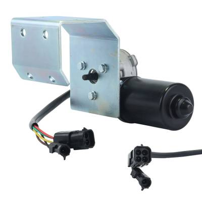 12V Front Windshield Wiper Motor Compatible With 2001 And Up Utilimaster Narrowbody Stepvan Walk-In