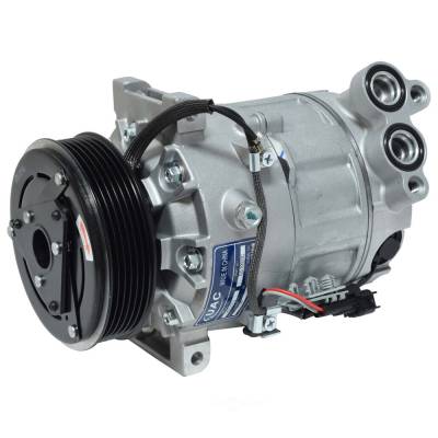 A/C Compressor Compatible With 2007-2010 Volvo S80 V8 4.4L B8444s Luxury Sedan R134a Refrigerant
