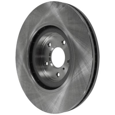New Plain Surface Brake Disc Compatible With Infiniti Nissan Q70 3.7 Luxe 6 Cyl 3.7L Q70 Sport 6 Cyl