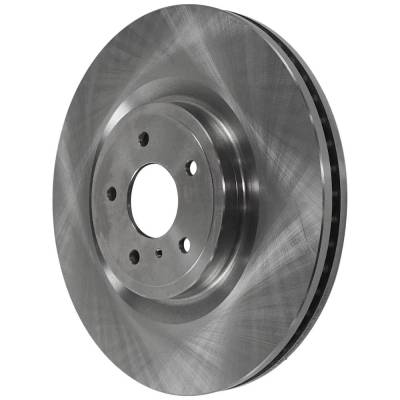 Rareelectrical - New Plain Surface Brake Disc Compatible With Infiniti Nissan Q50 Red Sport I-Line Proactive 6 Cyl - Image 2
