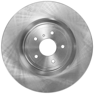 Rareelectrical - New Plain Surface Brake Disc Compatible With Infiniti Nissan Q50 Red Sport I-Line Proactive 6 Cyl - Image 3