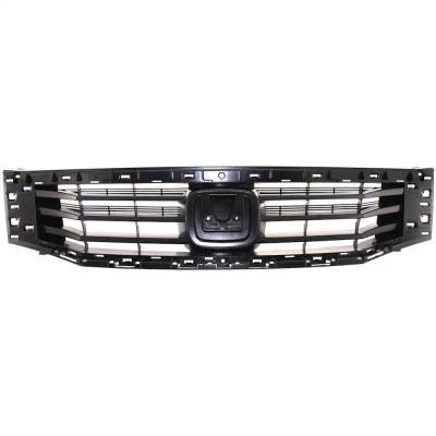 Rareelectrical - New Paintable Grille Assembly Compatible With Honda Accord Lx-P 4 Cyl 2.4L Accord Ex-L 4 Cyl 2.4L - Image 1