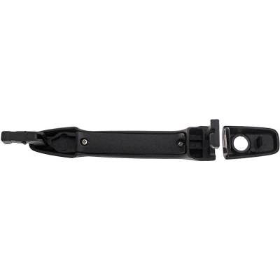 Rareelectrical - Left Front Exterior Door Handle Compatible With 2007-2017 Mitsubishi Outlander Smooth Black With Key - Image 3