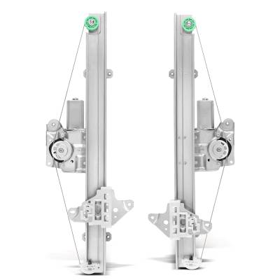 Rareelectrical - New Passenger Side Power Window Regulator With Motor Compatible With 2014-2020 Nissan Rogue S Sv Sl - Image 2