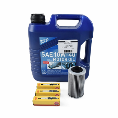 Rareelectrical - Complete 300Hp Ace Engine Service Kit With 10W-40 Oil Compatible With 2019-2026 Brp Sea-Doo Gtx Ltd - Image 1