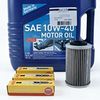 Rareelectrical - Complete 300Hp Ace Engine Service Kit With 10W-40 Oil Compatible With 2019-2026 Brp Sea-Doo Gtx Ltd - Image 2