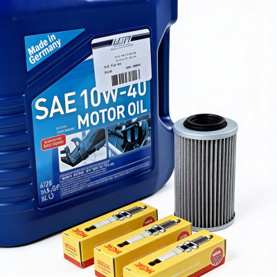 Rareelectrical - Complete 300Hp Ace Engine Service Kit With 10W-40 Oil Compatible With 2019-2026 Brp Sea-Doo Gtx Ltd - Image 3
