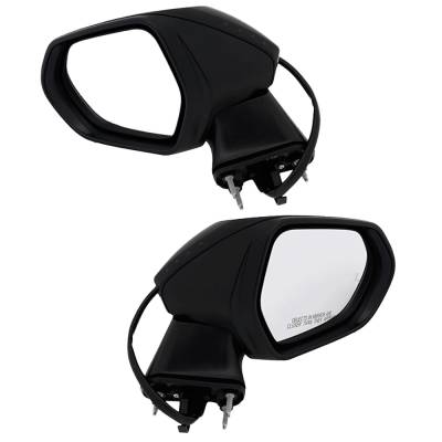 Rareelectrical - New Pair Of Mirrors Compatible With Toyota Corolla Xse Hatchback 1.8L 2.0L 2019 2020 2021 2022 2023 - Image 2