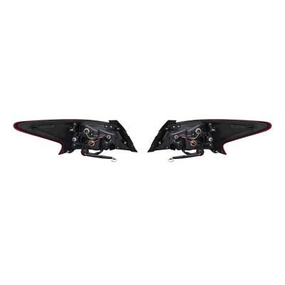 Rareelectrical - New Pair Of Outer Tail Lights Compatible With Nissan Altima 2016-2017 Ni2804106 26550-9Hs0a - Image 2