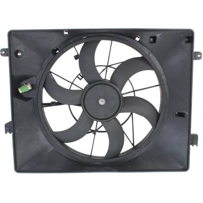 Rareelectrical - New Radiator Cooling Fan Assembly Compatible With Hyundai Genesis Coupe 3.8 6 Cyl 3.8L Genesis Coupe - Image 5