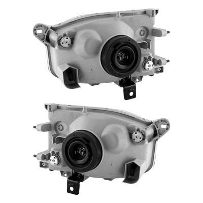 Rareelectrical - New Pair Of Halogen Headlights Compatible With Nissan Pathfinder Le 3.5L 1999 2000 2001 2002 2003 - Image 2