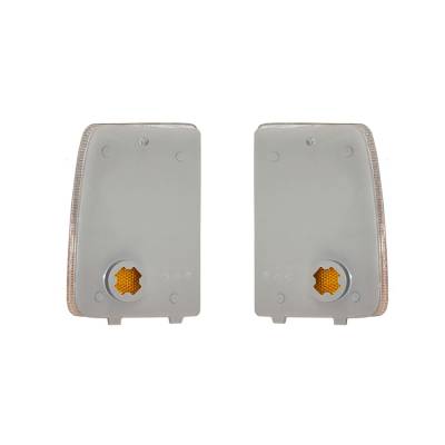 Rareelectrical - New Side Marker Light Pair Compatible With Chevrolet Caprice 1987-1990 5974650 Gm2551102 5974649 - Image 2