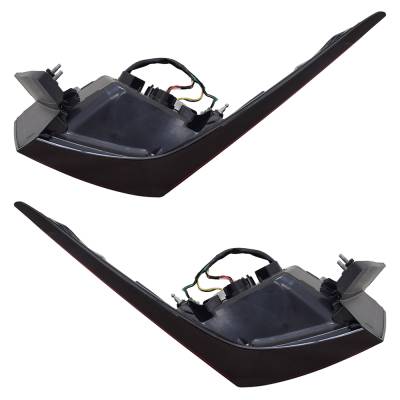 Rareelectrical - New Halogen Outer Pair Tail Lights Compatible With Nissan Altima S Sedan 4 Door 2.5L 2019 2020 2021 - Image 4