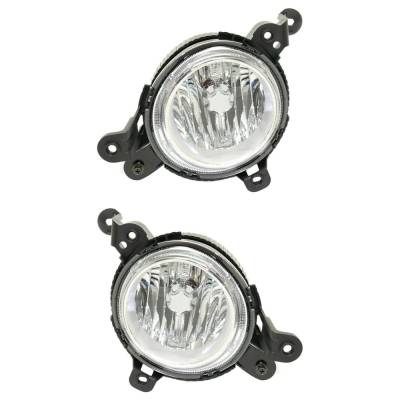 Rareelectrical - New Pair Of Daytime Running Lights Compatible With Kia Soul 1.6L 2014 2015 2016 By Part Numbers - Image 1