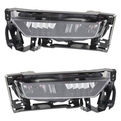 Rareelectrical - New Pair Of Daytime Running Lights Compatible With Honda Accord 2.4L 3.5L 2014 2015 By Part Numbers - Image 1