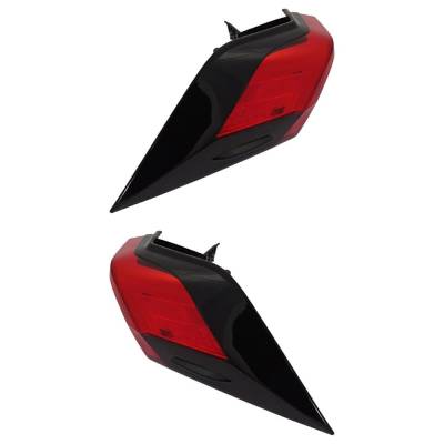 Rareelectrical - Led Tail Light Assembly Right Left Pair Outer Compatible With 2019-2025 Toyota Rav4 Trd Off-Road - Image 6
