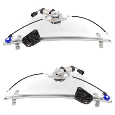 New Front Left And Front Right Window Regulator Compatible With Subaru Impreza 2.5I Limited Impreza