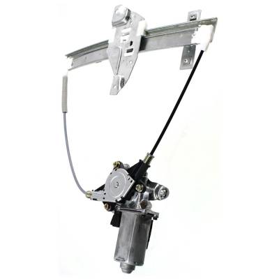 Rareelectrical - New Left Rear Window Regulator With Motor Compatible With Chevrolet Impala Police 6 Cyl 3.8L Monte - Image 2