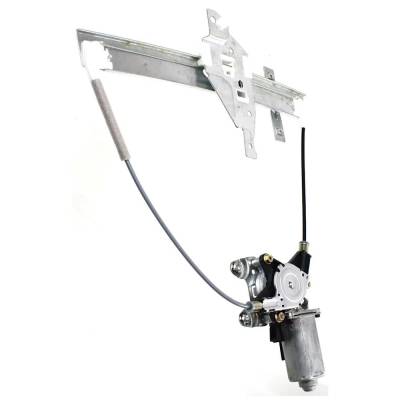 Rareelectrical - New Left Rear Window Regulator With Motor Compatible With Chevrolet Impala Police 6 Cyl 3.8L Monte - Image 3