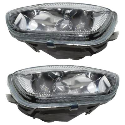Rareelectrical - New Pair Of Daytime Running Lights Compatible With Toyota Corolla 1.8L 2001 2002 By Part Numbers - Image 1