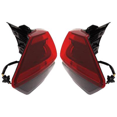 Rareelectrical - Led Tail Light Assembly Right Left Pair Outer Compatible With 2018-2020 Nissan Rogue Sl 2.5L Sv - Image 6