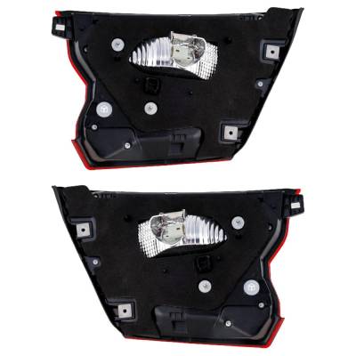Rareelectrical - Led Tail Light Assembly Right Left Pair Inner Compatible With 2018-2022 Honda Accord Ex Sport Se - Image 2