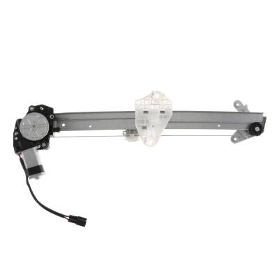 Power Window Motor And Regulator Assembly Front Compatible With 2013-2017 Honda Accord Sedan OEM