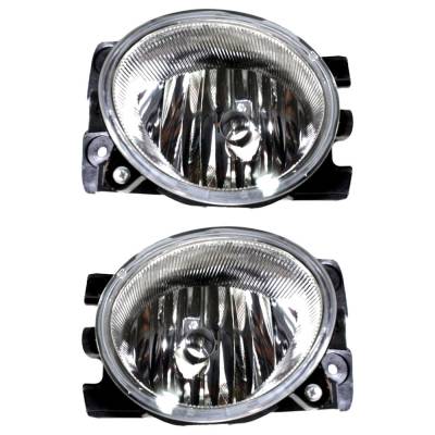 Rareelectrical - New Pair Of Daytime Running Lights Compatible With Honda Pilot 3.5L 2009 2010 2011 By Part Numbers - Image 1