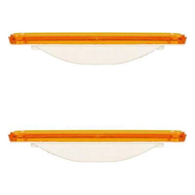 Rareelectrical - New Pair Of Daytime Running Lights Compatible With Chevrolet Gmc 1973 1974 1975 1976 1977 1978 1979 - Image 1