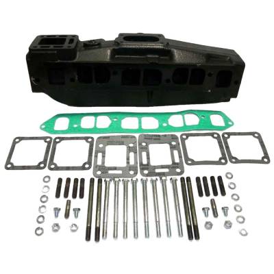 Mercruiser 3.0L 2.5L Exhaust Manifold Compatible With Gm 4-Cyl Inline 181 153 Cid 120Hp 140Hp 3.0Lx