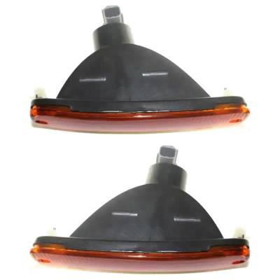 Rareelectrical - New Pair Of Daytime Running Lights Compatible With Toyota Tacoma 2.4L 2.7L 3.4L 1995 1996 1997 By - Image 2