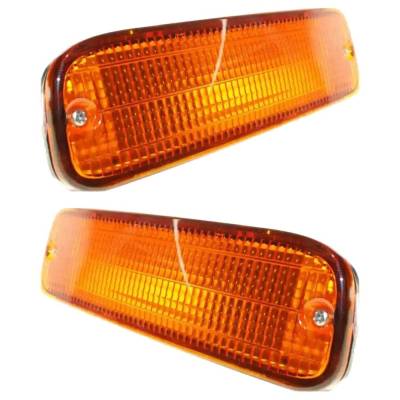 Rareelectrical - New Pair Of Daytime Running Lights Compatible With Toyota Tacoma 2.4L 2.7L 3.4L 1995 1996 1997 By - Image 5