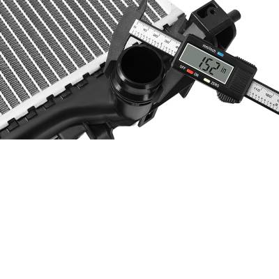 Rareelectrical - Radiator Assembly Compatible With 2019-2022 Jeep Compass 2017-2020 Jeep 2.4L L4 2360Cc 13687 - Image 6