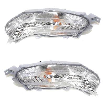 Rareelectrical - Halogen Turn Signal Light Assembly Right Left Pair Compatible With 2015-2017 Toyota Camry Se Hybrid - Image 4