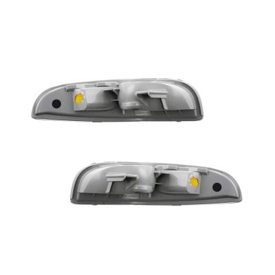Rareelectrical - New Pair Of Turn Signal Light Compatible With Chevrolet Corvette 1997-04 10301356 10301357 Gm2521186 - Image 2