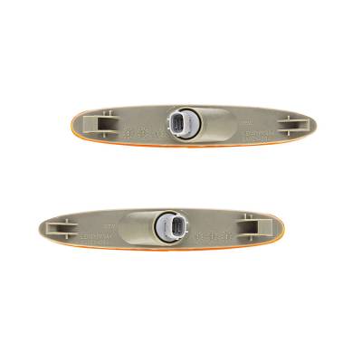 Rareelectrical - New Pair Of Side Marker Lights Compatible With Mazda 6 2003-2008 Ma2551113 Gk2a515e0a Gk2a515f0a - Image 2