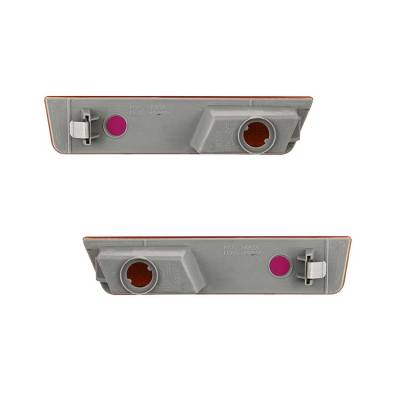 Rareelectrical - New Pair Of Side Marker Light Compatible With Dodge Challenger 2013-14 68043394Aa 68043395Aa - Image 2