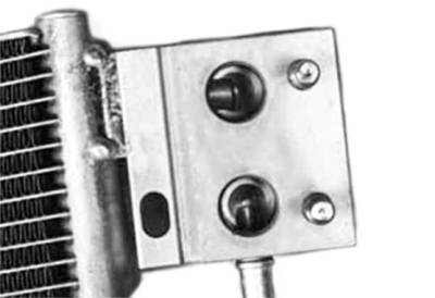 Rareelectrical - New A/C Condenser Compatible With 2006-2011 Ford Crown Victoria Lincoln Town Car Mercury Grand - Image 2