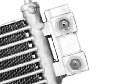 Rareelectrical - New A/C Condenser Compatible With 2006-2011 Ford Crown Victoria Lincoln Town Car Mercury Grand - Image 3