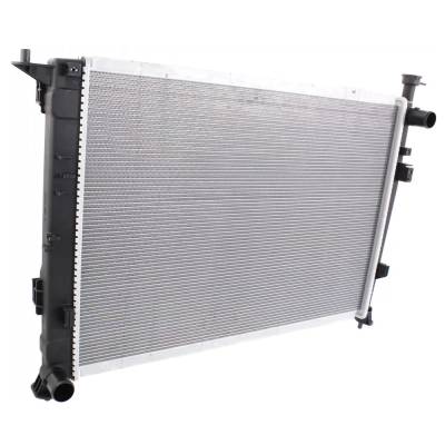 Rareelectrical - Radiator Compatible With 2016-2018 Kia Sorento Lx 2.4L L4 Gdi 6-Speed Automatic Fwd Awd Aluminum - Image 8