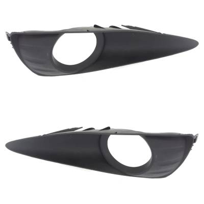 Rareelectrical - New Front Left And Front Right Fog Light Trim Compatible With Toyota Matrix Base 4 Cyl 1.8L Matrix - Image 4