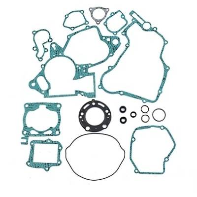 Gasket Kit Compatible With 2005-2007 Honda Cr125r 125Cc Single-Cyl 2-Stroke Liquid-Cooled 56Mm Bore