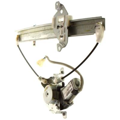 Rareelectrical - New Left Rear Window Regulator With Motor Compatible With Mitsubishi Lancer Ls Lancer Evolution 4 - Image 2