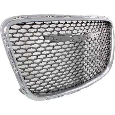 Rareelectrical - New Platinum Shell Grille Assembly Compatible With Chrysler 300 C 8 Cyl 5.7L 300 C Platinum 8 Cyl - Image 3